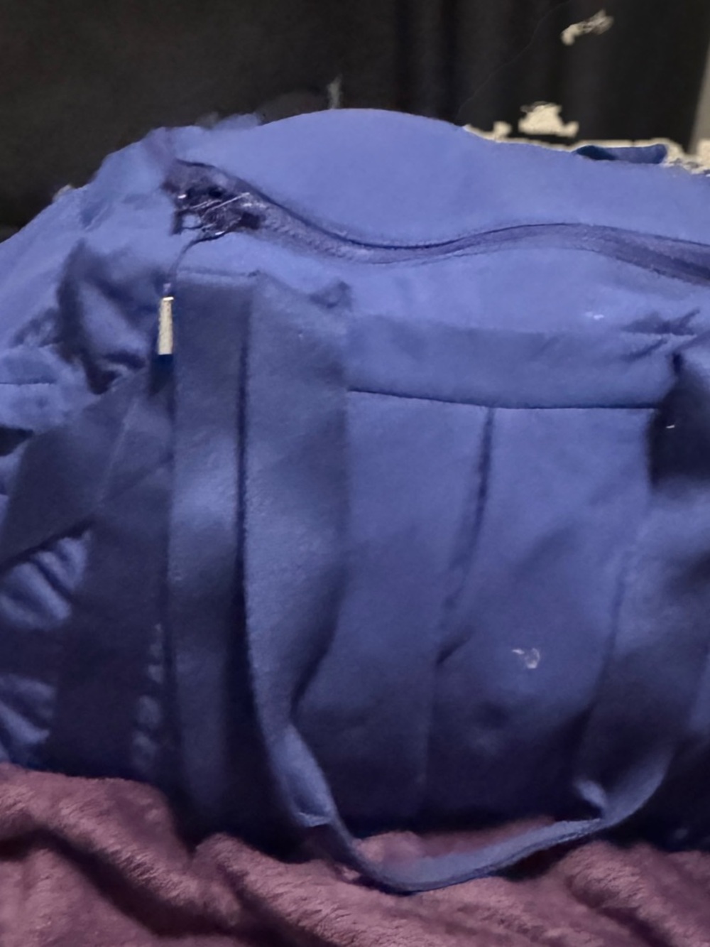 Athleta Navy Blue Tote Bag